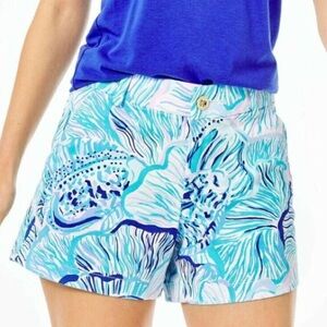 Lilly Pulitzer Keller Short - Fishful Thinking Bermuda Blue NWT